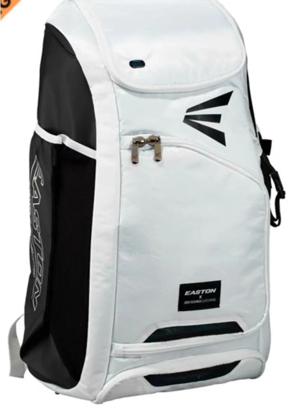 Easton White and Black catchers Backpack